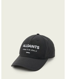 ALLSAINTS（オールセインツ）の「UNDERGROUND NYLON LOGO BASEBALL CAP | アンダーグラウンド ナイロン ロゴ ベースボール キャップ（キャップ）」