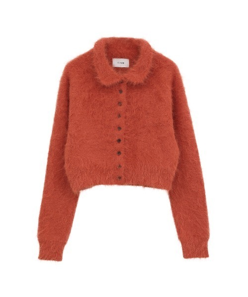 セール】ANGORA SHORT KNIT CARDIGAN（カーディガン/ボレロ）｜CLANE