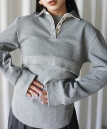 Ameri（アメリ）の「UND BOX SHOULDER CUT TOP（Tシャツ/カットソー）」