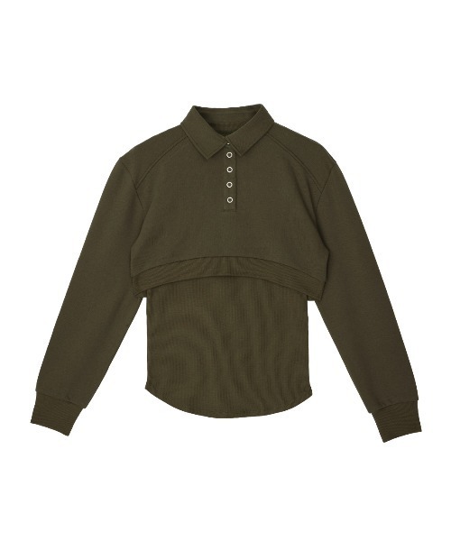 Ameri（アメリ）の「UND BOX SHOULDER CUT TOP（Tシャツ/カットソー