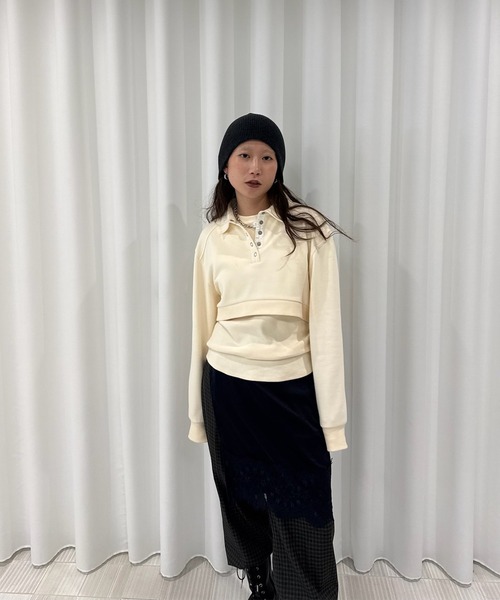 UND BOX SHOULDER CUT TOPの通販はau PAY マーケット - 輸入雑貨の