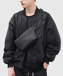 MATHEMATIK（マスマティック）の「タオ M15 スリングバック ウエストバッグ ブラック（ボディバッグ/ウエストポーチ）」