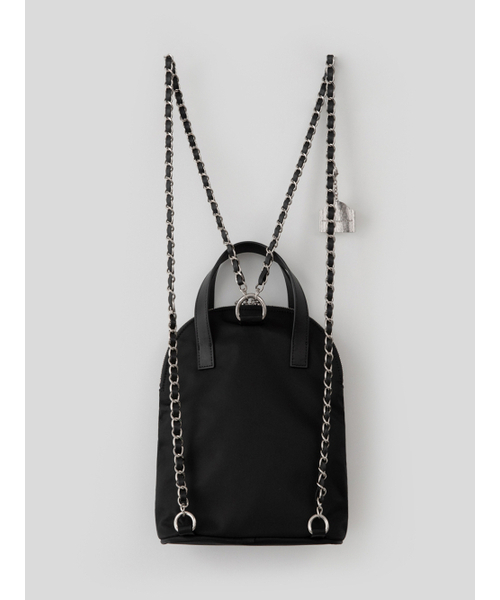 RUEDEUGENIE（リュデュージェニー）の「[シルバーチェーン] ルナバックパック（バックパック/リュック・レディース・その他・FREE）」の3枚目の写真