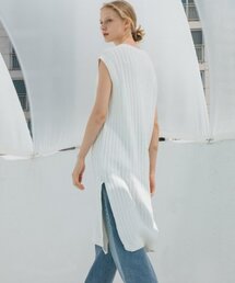 スカシワンピース_O/ホワイト
