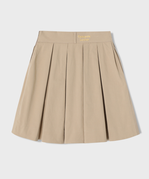 CONCEPTCOLLEGE（コンセプトカレッジ）の「Campus Rubber Beige Flare Midi Skirt [for Women]（スカート・レディース・その他・LARGE/MEDIUM/SMALL）」の2枚目の写真