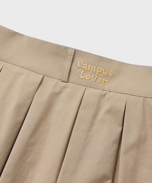 CONCEPTCOLLEGE（コンセプトカレッジ）の「Campus Rubber Beige Flare Midi Skirt [for Women]（スカート・レディース・その他・LARGE/MEDIUM/SMALL）」の4枚目の写真