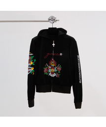 GOZER（ゴーザー）の「On and Off Tattoo Velvet Hooded Zip-Up（パーカー）」