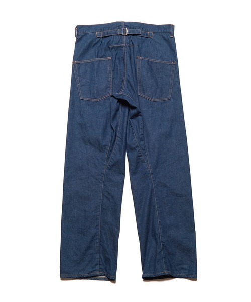 uniform experiment（ユニフォームエクスペリメント）の「RECONSTRUCTION JEANS（デニムパンツ・メンズ・インディゴブルー/ライトインディゴブルー・1/2/3/4/5）」の5枚目の写真