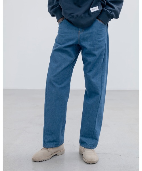 uniform experiment（ユニフォームエクスペリメント）の「RECONSTRUCTION JEANS（デニムパンツ・メンズ・インディゴブルー/ライトインディゴブルー・1/2/3/4/5）」の10枚目の写真