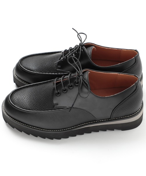MAISON CLUB(メゾンクラブ)の「【MAISON CLUB】SHARK SOLE COMBINATION U-tip SHOES BY REMER CY シャークソールシューズ(ドレスシューズ・メンズ・ブラック/ブラック系その他2・L/LL/M/S)」の22枚目の写真