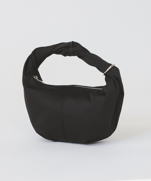 Ray BEAMS(レイビームス)の「サテン ホーボ ーバッグ(トートバッグ・レディース・サックスブルー/ブラック・ONE SIZE)」の2枚目の写真