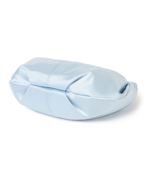 Ray BEAMS(レイビームス)の「サテン ホーボ ーバッグ(トートバッグ・レディース・サックスブルー/ブラック・ONE SIZE)」の4枚目の写真