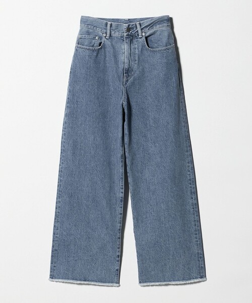 UNITED ARROWS(ユナイテッドアローズ)の「カットオフ デニムパンツ(デニムパンツ・レディース・その他1/ホワイト/ブラック/コバルトブルー・38/36/34)」の9枚目の写真