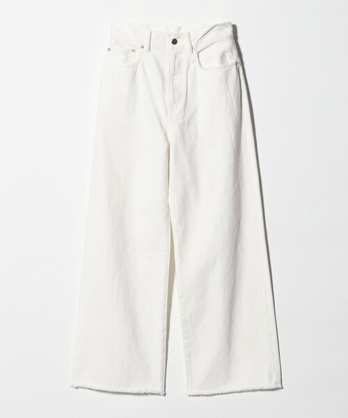 UNITED ARROWS(ユナイテッドアローズ)の「カットオフ デニムパンツ(デニムパンツ・レディース・その他1/ホワイト/ブラック/コバルトブルー・38/36/34)」の10枚目の写真