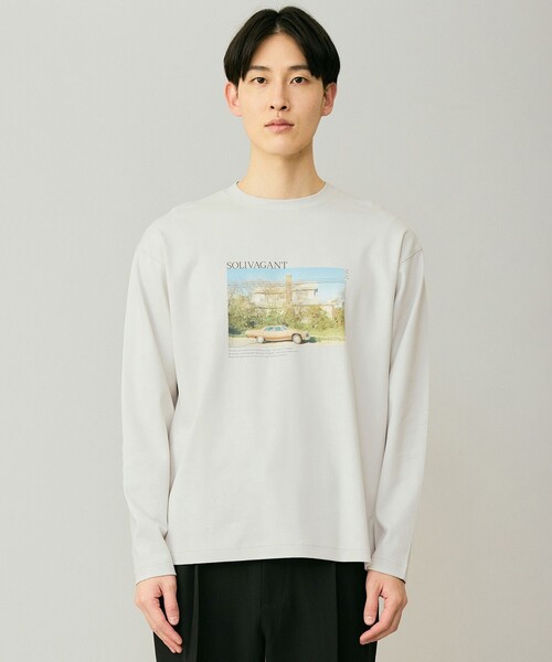 UNFILO(アンフィーロ)の「【男女兼用】3シーズンスウェット フォトTEE(Tシャツ/カットソー・メンズ・ライトグレー系2/ネイビー系2/ライトグレー系1・X-LARGE/LARGE/MEDIUM/SMALL)」の1枚目の写真