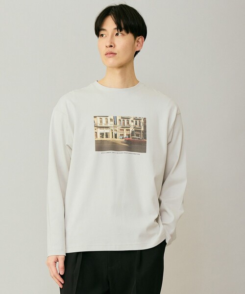 UNFILO(アンフィーロ)の「【男女兼用】3シーズンスウェット フォトTEE(Tシャツ/カットソー・メンズ・ライトグレー系2/ネイビー系2/ライトグレー系1・X-LARGE/LARGE/MEDIUM/SMALL)」の2枚目の写真