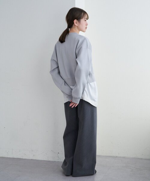 SHENERY（シーナリー）の「ソフトニットカーディガン（カーディガン/ボレロ・レディース・グレー/ピンク/ホワイト・FREE）」の13枚目の写真