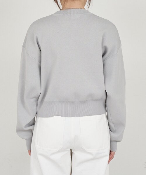 SHENERY（シーナリー）の「ソフトニットカーディガン（カーディガン/ボレロ・レディース・グレー/ピンク/ホワイト・FREE）」の20枚目の写真