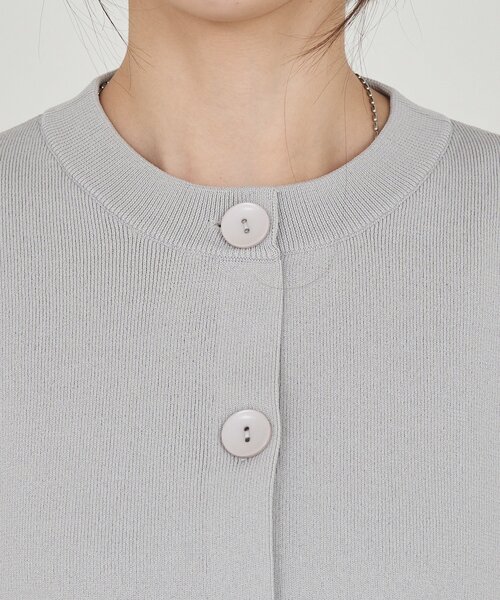 SHENERY（シーナリー）の「ソフトニットカーディガン（カーディガン/ボレロ・レディース・グレー/ピンク/ホワイト・FREE）」の21枚目の写真