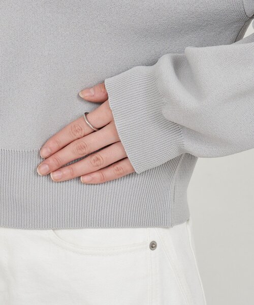 SHENERY（シーナリー）の「ソフトニットカーディガン（カーディガン/ボレロ・レディース・グレー/ピンク/ホワイト・FREE）」の22枚目の写真