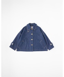 Traditional Weatherwear | MALTON B/T SHORT DENIM(ステンカラーコート)