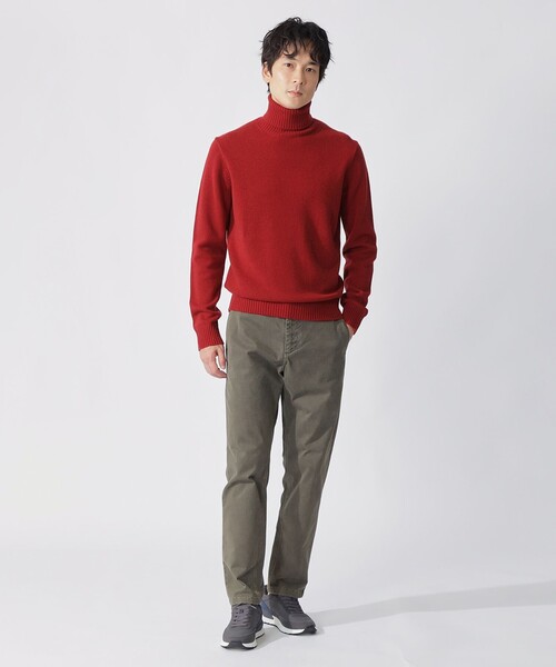 ECOALF（エコアルフ）の「BRUN タートルニット / BRUN KNIT MAN（ニット/セーター・メンズ・レッド系その他3/ダークブラウン・L/M）」の4枚目の写真