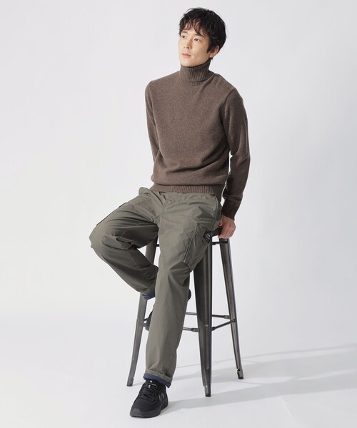 ECOALF（エコアルフ）の「BRUN タートルニット / BRUN KNIT MAN（ニット/セーター・メンズ・レッド系その他3/ダークブラウン・L/M）」の5枚目の写真