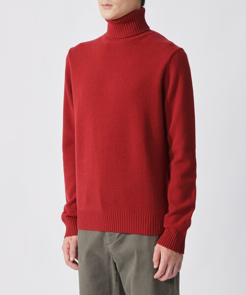 ECOALF（エコアルフ）の「BRUN タートルニット / BRUN KNIT MAN（ニット/セーター・メンズ・レッド系その他3/ダークブラウン・L/M）」の8枚目の写真