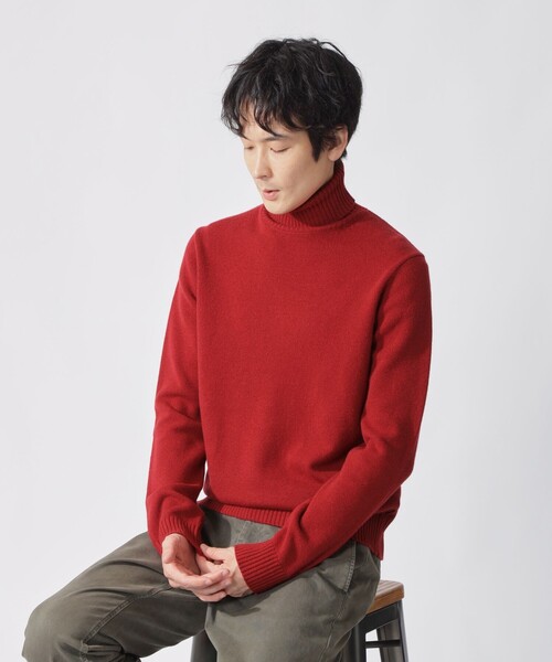 ECOALF（エコアルフ）の「BRUN タートルニット / BRUN KNIT MAN（ニット/セーター・メンズ・レッド系その他3/ダークブラウン・L/M）」の13枚目の写真