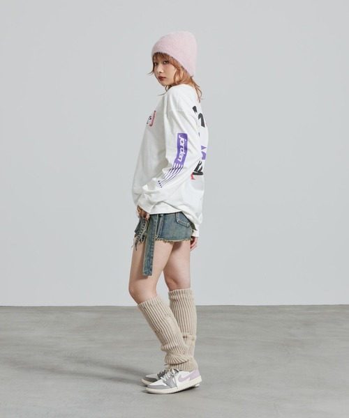 JORDAN BRAND(ジョーダンブランド)の「ジョーダン フライト ウィメンズ オーバーサイズド ロングスリーブ Tシャツ / Jordan Flight Women's Oversized Long-Sleeve T-Shirt IF0804-133 Sail(Tシャツ/カットソー・レディース・クリーム・S/L/XL/2XL/M/XS)」の6枚目の写真