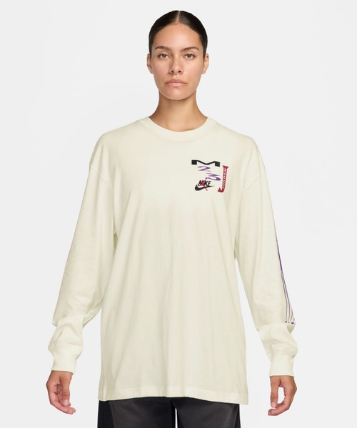 JORDAN BRAND(ジョーダンブランド)の「ジョーダン フライト ウィメンズ オーバーサイズド ロングスリーブ Tシャツ / Jordan Flight Women's Oversized Long-Sleeve T-Shirt IF0804-133 Sail(Tシャツ/カットソー・レディース・クリーム・S/L/XL/2XL/M/XS)」の10枚目の写真