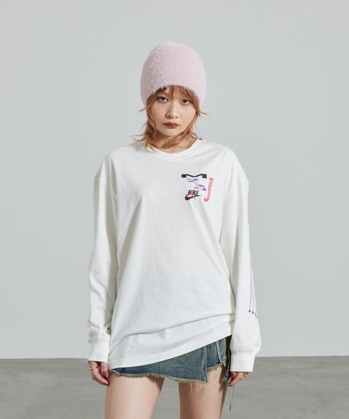 JORDAN BRAND(ジョーダンブランド)の「ジョーダン フライト ウィメンズ オーバーサイズド ロングスリーブ Tシャツ / Jordan Flight Women's Oversized Long-Sleeve T-Shirt IF0804-133 Sail(Tシャツ/カットソー・レディース・クリーム・S/L/XL/2XL/M/XS)」の11枚目の写真