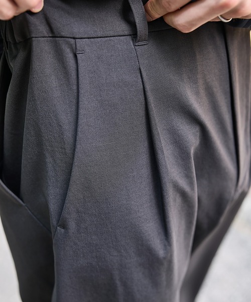 GOLDWIN（ゴールドウィン）の「Goldwin / ゴールドウイン：【別注】 Dry Stretch Twill Tuck Straight Pants：ONLYARK-3-2508[PIE]（その他パンツ・メンズ・グレー系その他・2/1/3）」の19枚目の写真