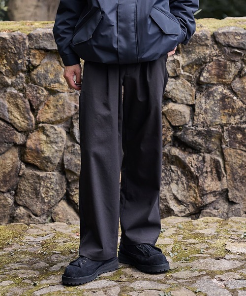 GOLDWIN（ゴールドウィン）の「Goldwin / ゴールドウイン：【別注】 Dry Stretch Twill Tuck Straight Pants：ONLYARK-3-2508[PIE]（その他パンツ・メンズ・グレー系その他・2/1/3）」の17枚目の写真