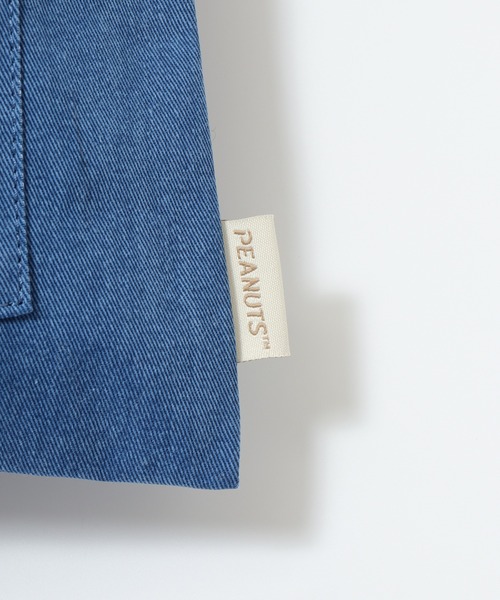 PEANUTS（ピーナッツ）の「SNOOPY スヌーピー ミニトートバッグ（トートバッグ・レディース・ネイビー/グリーン/アイボリー/アイボリー系・FREE）」の18枚目の写真