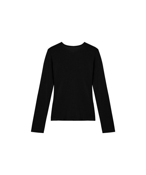320SHOWROOM(320ショールーム)の「Twisted neckline t-shirt Black(Tシャツ/カットソー・レディース・その他・FREE)」の5枚目の写真