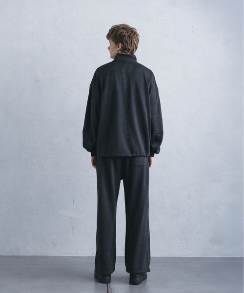 +phenix（プラスフェニックス）の「【WEB・直営店限定】+phenix(プラスフェニックス)FLEECE WIDE PANTS フリースワイドパンツ（その他パンツ・メンズ・チャコール/ブラック・M/XL/L）」の16枚目の写真