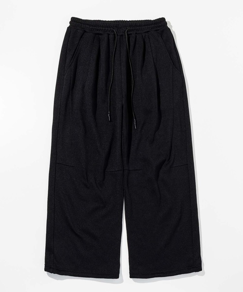 +phenix（プラスフェニックス）の「【WEB・直営店限定】+phenix(プラスフェニックス)FLEECE WIDE PANTS フリースワイドパンツ（その他パンツ・メンズ・チャコール/ブラック・M/XL/L）」の18枚目の写真