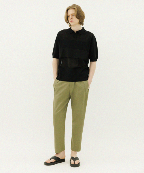 NUBINDA（ヌビンダ）の「リネンバルーンバギースラックス [カーキ]（その他パンツ・メンズ・その他・S/M/L）」の3枚目の写真