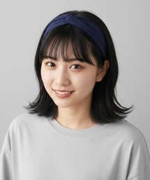 ヘアバンド（ブルー・ネイビー/青色系）ファッション通販 - ZOZOTOWN