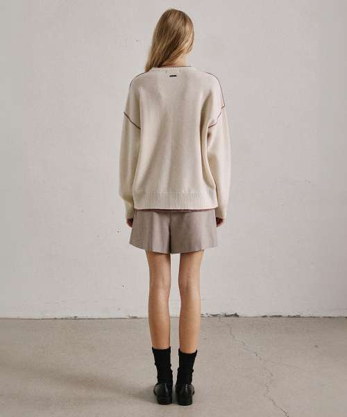 ARTID(アルティーダ)の「ウールプリーツスカート_BEIGE(スカート・レディース・ベージュ・S/M)」の3枚目の写真