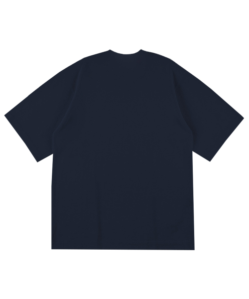 NTET（エンティーイーティー）の「NUリトリーバー オーバーサイズ 半袖Tシャツ ネイビー（Tシャツ/カットソー・メンズ・その他・S/M/L/XL）」の2枚目の写真