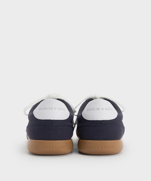 CHARLES & KEITH(チャールズ & キース)の「Louise ルーイ コントラストトリム スニーカー(スニーカー・レディース・ダークブルー/ホワイト/レッド・22.5cm/25cm/24.5cm/23.5cm/23cm)」の6枚目の写真