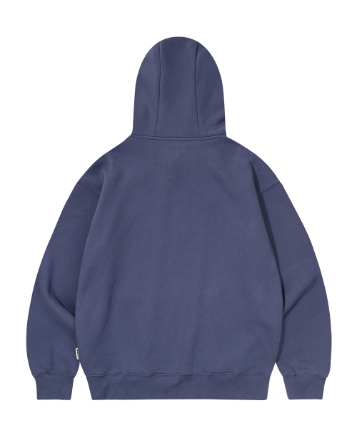 GAINSBORO(ゲインズボロ)の「ゴシックロゴフードパーカー_パープル(パーカー・メンズ・パープル・S/M/L/XL)」の2枚目の写真