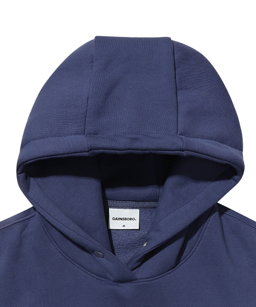 GAINSBORO(ゲインズボロ)の「ゴシックロゴフードパーカー_パープル(パーカー・メンズ・パープル・S/M/L/XL)」の4枚目の写真