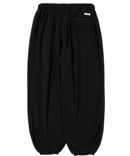 COOTIE PRODUCTIONS（クーティープロダクションズ）の「Fleece Wide Easy Pants（スウェットパンツ・メンズ・ブラック・LARGE/MEDIUM/SMALL）」の4枚目の写真