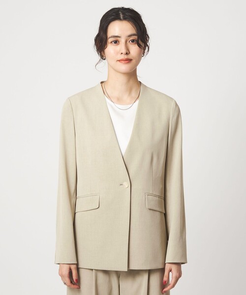 セール】［size SHORTあり］サラフール ノーラペル ジャケット