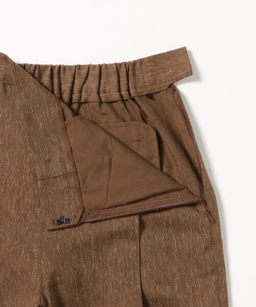 BEAMS HEART(ビームスハート)の「マリン タック ワイド パンツ(その他パンツ・レディース・ホワイト系その他5/ブラウン/チャコールグレー・FREE)」の9枚目の写真