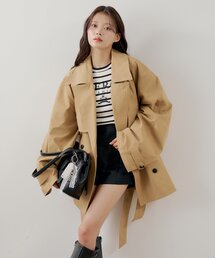 Chico | ミドル丈ルーズトレンチコート(トレンチコート)