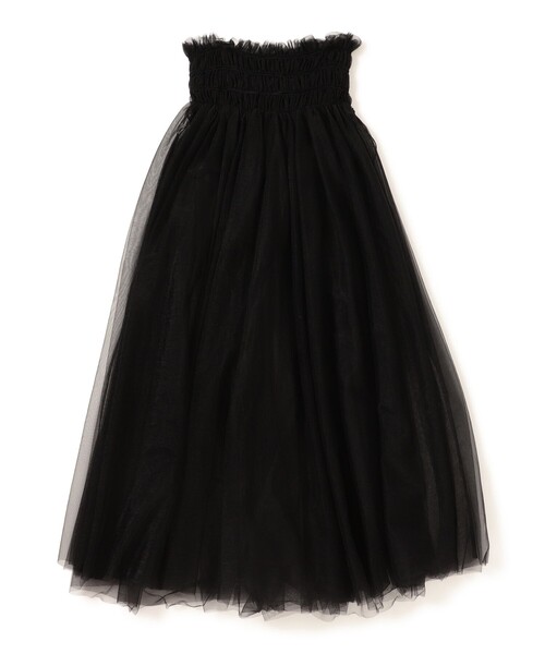 CAROLINA GLASER（カロリナ グレイサー）の「ハイウエスト チュール ロングスカート（スカート・レディース・ピンク/ブラック・SMALL/MEDIUM）」の20枚目の写真